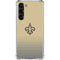 NFL New Orleans Saints Breakaway Galaxy S24 FE Clear Case